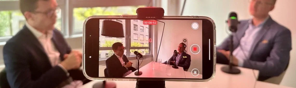 Podcast DISruptiv Rene Kimpel und Stephan Bahns