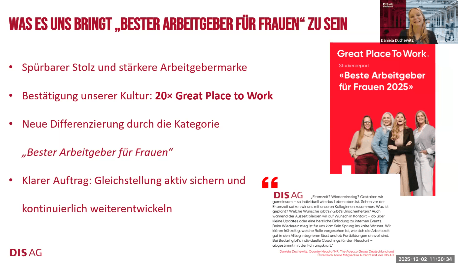 Great Place to Work Wettbewerb Methodik